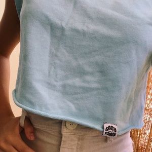 aqua tank top - h and m